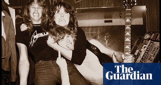 photo Rare Dave Mustaine Young metallica the early days in pictures