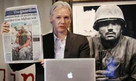 Julian Assange of WikiLeaks in July last year