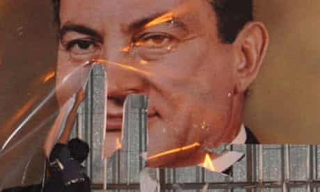 Hosni Mubarak poster