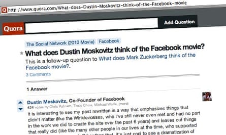 Quora The Hottest Question And Answer Website You Ve Probably Never Heard Of Internet The Guardian