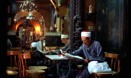A cafe in Egypt