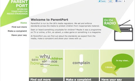 Parentport website