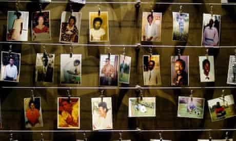 Inside the genocide memorial in Rwanda
