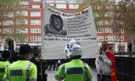 Jimmy Mubenga protest 12/11/2010