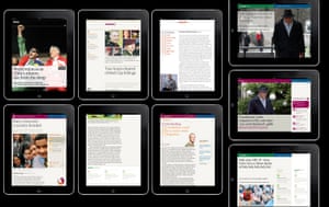 The Guardian iPad design evolution