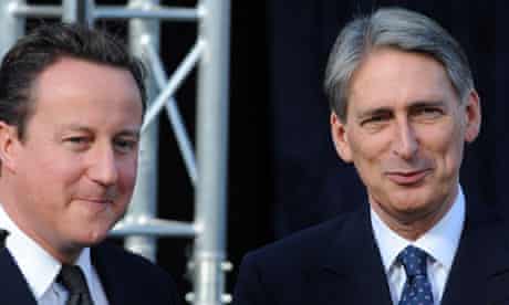 David Cameron and Philip Hammond