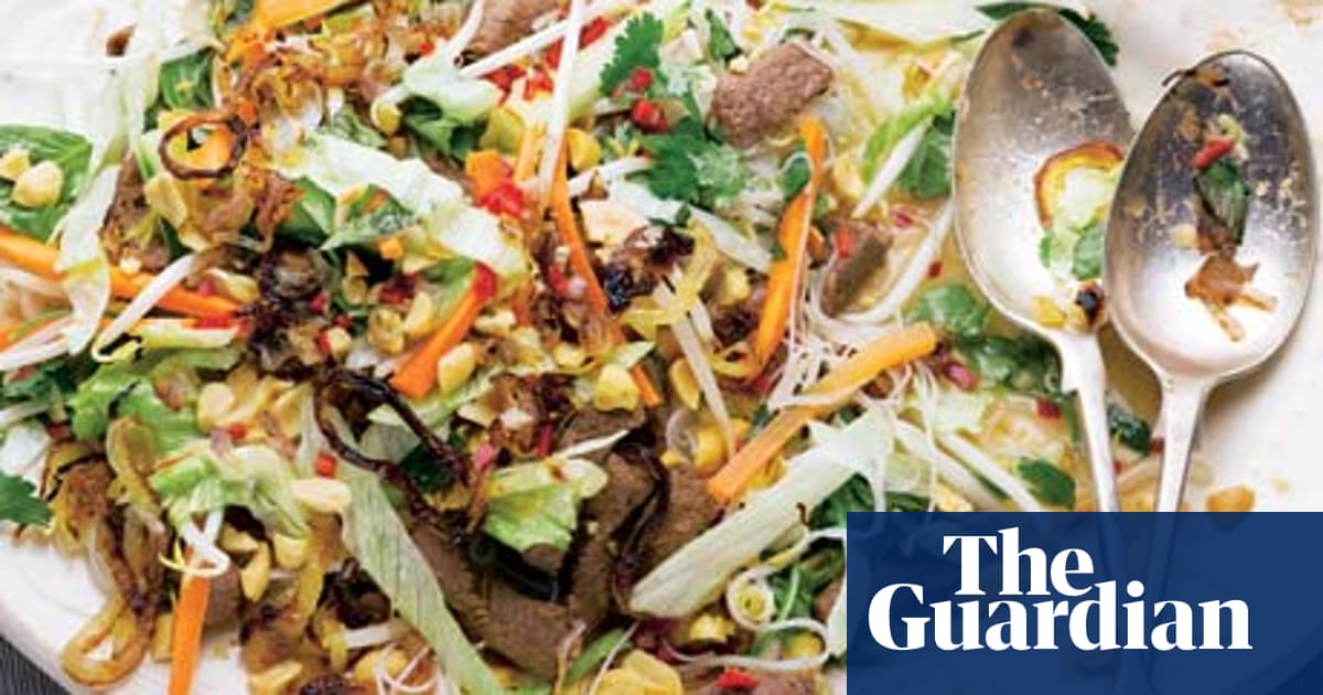 Yotam Ottolenghi S Recipes For Warm Vietnamese Beef Salad And Baby Spinach Almond And Pecorino Salad Main Course The Guardian