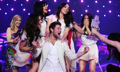 Azerbaijan win this year's Eurovision song contest. 