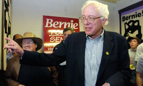 Vermont senator Bernie Sanders