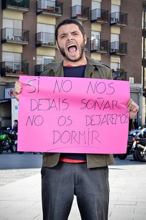 Occupy protests: Orestes, Madrid