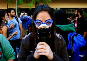 Occupy protests: Vicky Papageorgiou, Athens