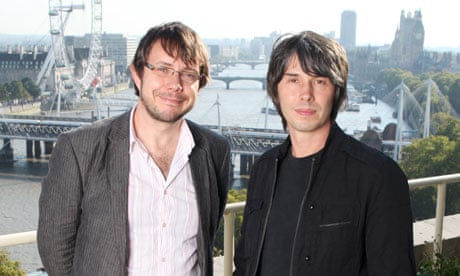 Manchester University physicists Brian Cox and Jeff Forshaw