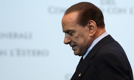Italy's prime minister, Silvio Berlusconi