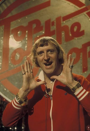 Jimmy Savile: Sir Jimmy Saville, one of the faces of Top Of The Pops 