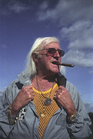 Jimmy Saville: Jimmy Saville at his home in Roundhay Park, Leeds in 2007