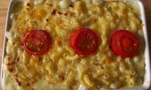Tom Norrington-Davies' mum's recipe macaroni cheese