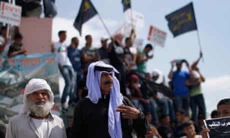 Bedouins protest in Israel's southern region Negev