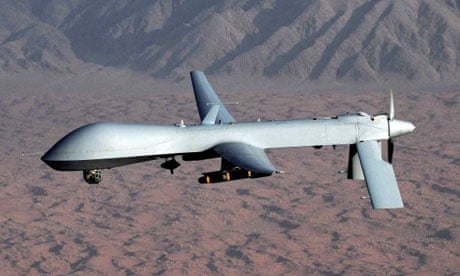 A Predator drone spyplane-bomber