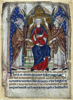 Genius of Illumination: The Coronation of Henry III, Images of English Kings