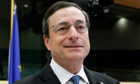 European central bank boss Mario Draghi