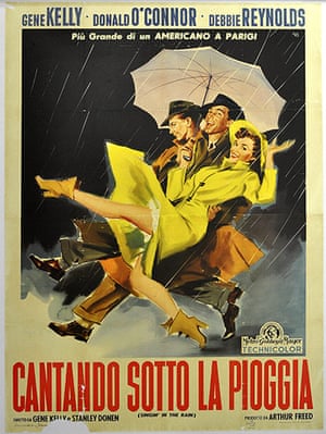 Film Poster Exhibition: Singin' in the Rain poster