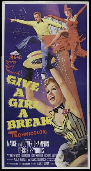 Film Poster Exhibition: Give a Girl a Break poster