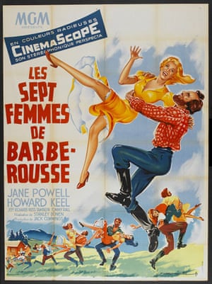 Film Poster Exhibition: Seven Brides For Seven Brothers posters