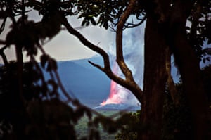 Mount Nyamulagira Congo: the eruption of the volcano