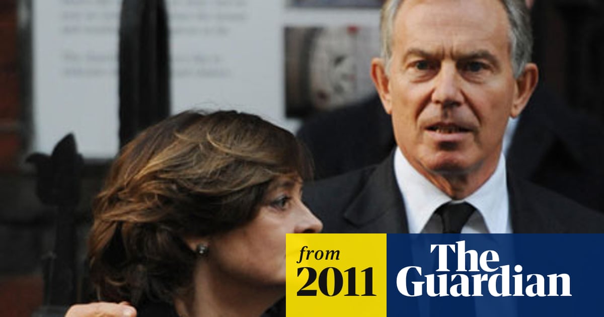 Senior Labour Figures Attend Philip Gould S Funeral Philip Gould The Guardian