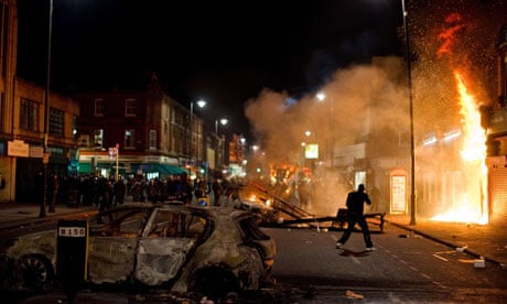 Riots in Tottenham 2011