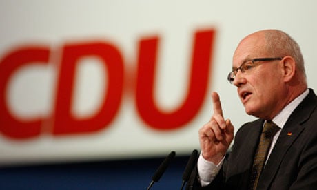Volker Kauder of the CDU 