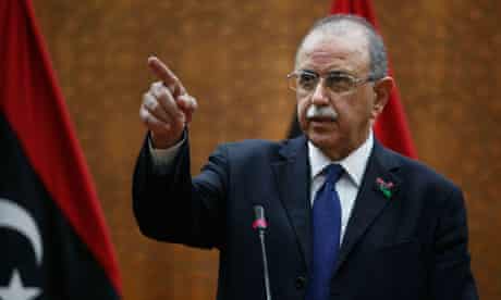 Libya's interim prime minister Abdulrahman El Keib