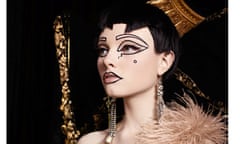 A look from Illamasqua's Theatre of the Nameless A/W collection