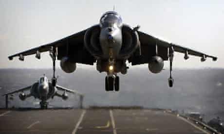 Harrier jump jets