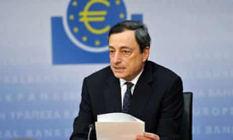 European Central Bank president Mario Draghi