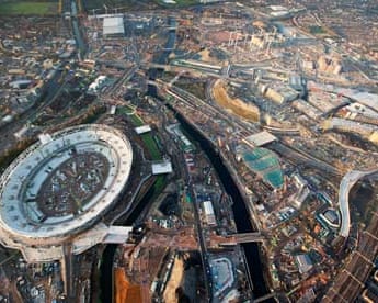 Olympics park, east London