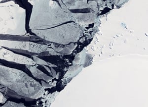Satellite Eye on Earth: Though it is all composed of frozen water, ice is hardly uniform