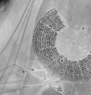 Satellite Eye on Earth: Burning Man festival at Black Rock, Nevada