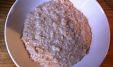 Porridge made with pinhead oats