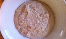 Porridge made with medium oats