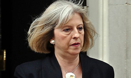 The home secretary, Theresa May, faces a Commons debate on the border control row