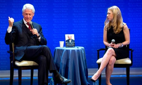 Bill Clinton calls in Chelsea to help plug his book | Hadley Freeman | The Guardian Bill Clinton calls in Chelsea to help plug his book | Hadley Freeman | The Guardian