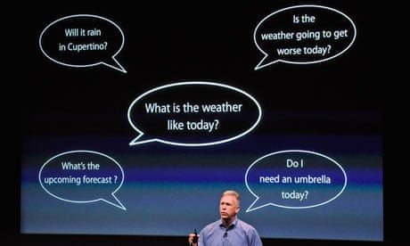 Apple's Phil Schiller introduces Siri