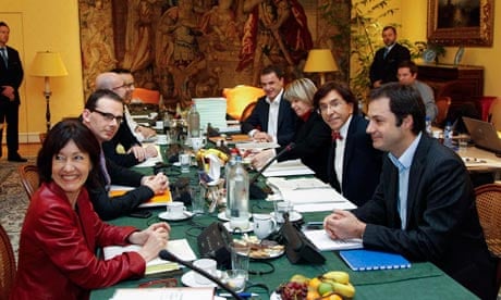 Belgium's chief negotiator in charge of forming a cabinet, Elio Di Rupo