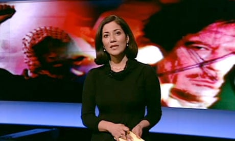 Mishal Husain, one of the presenters of BBC World News