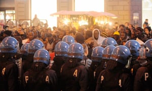 Protest against Florence shootings