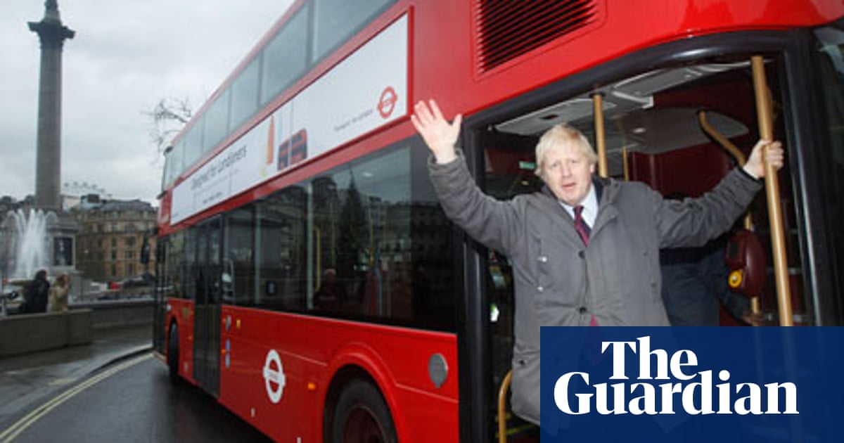 Boris Johnson Unveils Redesigned Routemaster Bus For London Uk News The Guardian