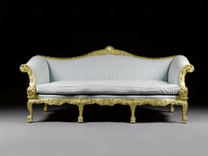 art gifts to the nation: A late 18th century Rococo sofa