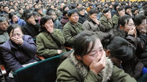 Kim Jong il death: People in Pyongyang mourn over the death of Kim Jong-il