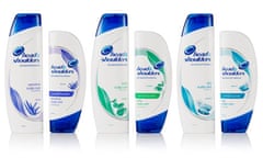 A selection of the Head & Shoulders range